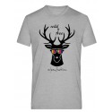 T-shirt Hirsch mit Brille