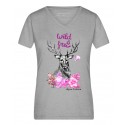 Damenshirt Hirsch Wild&free