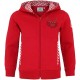 Kapuzenjacke Kinder rot