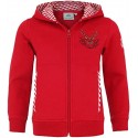 Kapuzenjacke Kinder rot