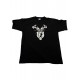 T-Shirt Hirsch Herren schwarz