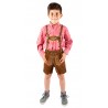 Kinderlederhose hellbraun