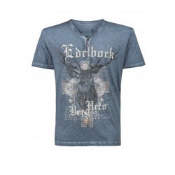 Shirt Berghero Rauchblau