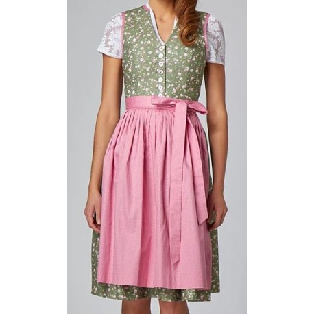 Dirndl Berwin&Wolff / Oliv/rosa