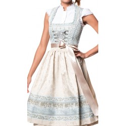 Dirndl blau/taupe