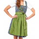 Dirndl"Madie" Dunkelblau/Bunt/grün