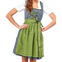 Dirndl"Madie" Dunkelblau/Bunt/grün