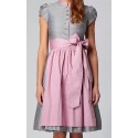 Dirndl Julchen grau/rosa