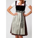 Dirndl Fabia Schwarz/Bordeaux